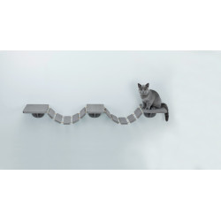 Trixie Kletterleiter 150 cm für die Wandmontage - Katze Befestigungsraum Wand