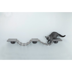 Trixie Escalera de escalada de 150 cm para montaje en pared - Cat Espacio de montaje en la pared