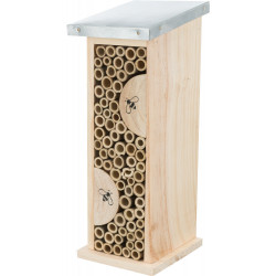 animallparadise Hotel for bees, H30 X W9.5 X D14 cm. Insect hotels