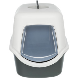 Trixie Toilette per gatti Vico 40 x 56 cm x H40 grigio Casa dei servizi igienici