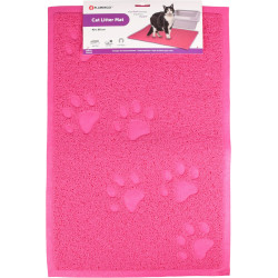 Flamingo Tapete cor-de-rosa 40 x 60 cm para caixa de areia para gatos Esteiras de ninhada