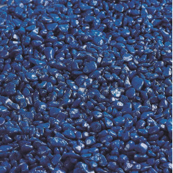 Sols, substrats Gravier Neon bleu fonce 1kg pour aquarium