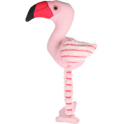 Flamingo Flamingo-Spielzeug 35 cm für Hunde Plüschtier für Hunde