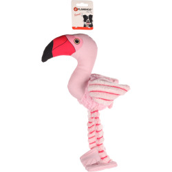 Flamingo Flamingo-Spielzeug 35 cm für Hunde Plüschtier für Hunde