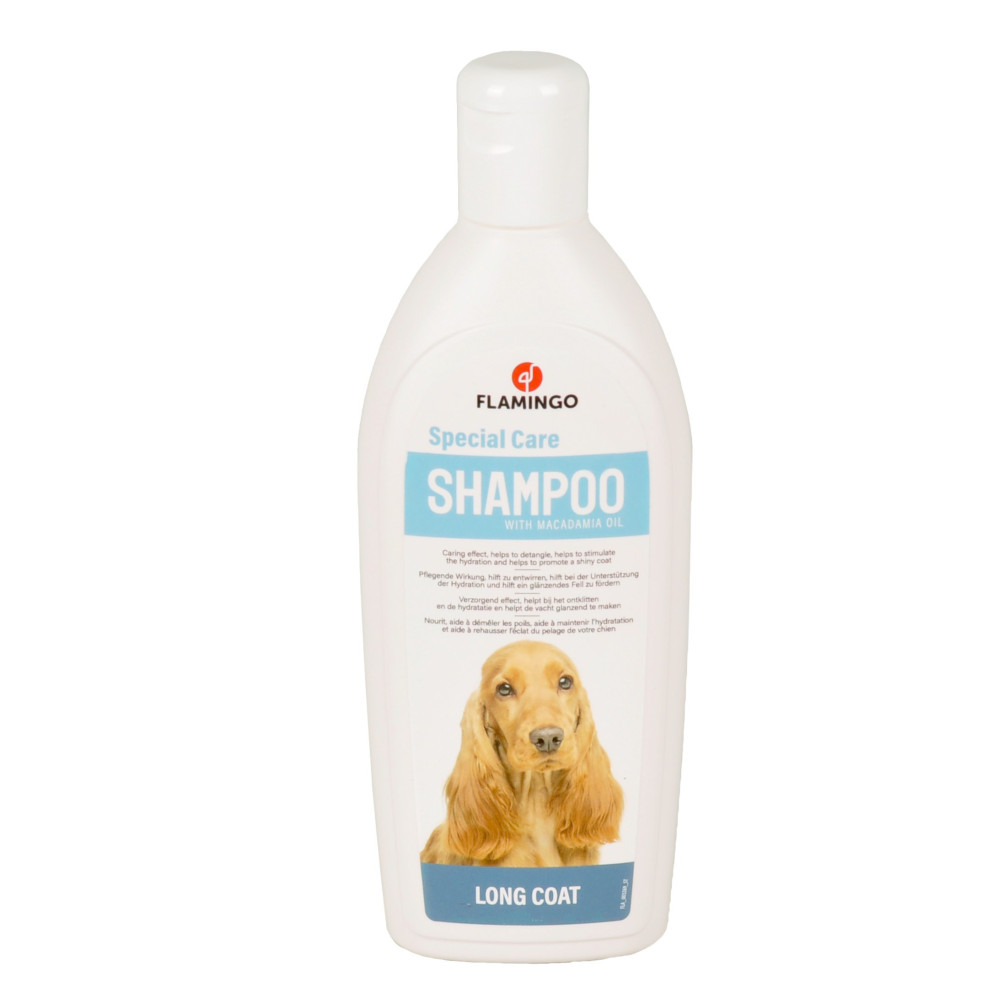 Flamingo Shampoo 300ml Spezial Langhaar für Hunde Shampoo