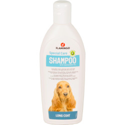 Flamingo 300ml specjalny szampon dla psów długowłosych Shampoing