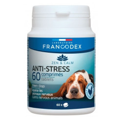 Francodex Anti-Stress Comprimidos Relajantes 60 comprimidos para perros Antiestrés