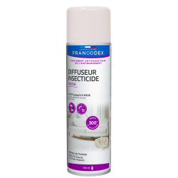 Francodex Insecticida spray caseiro 500 ml (130m²) controlo de pragas ambientais Difusor de controlo de pragas para o lar