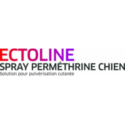 Francodex Ectoline Permethrin Spray 250 ml środek przeciwpasożytniczy dla psów Spray antiparasitaire