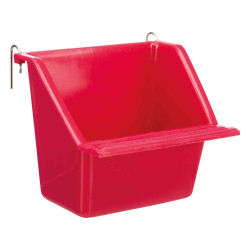 Trixie a hanging trough with metal stand, size 130 ml 8 x 7 cm Feeding troughs, drinking troughs