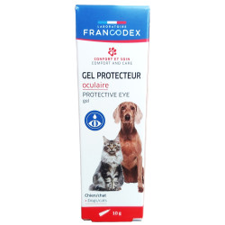 Francodex Gel protettivo per gli occhi 10g per cani e gatti Cura degli occhi per i cani