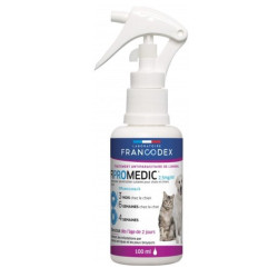 Francodex Fipromedic spray antiparasitario 100 ml, para perros y gatos. Spray de control de plagas