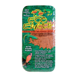 zolux Fibra de coco comprimida. 7-8 litros. peso 650 g. para reptiles. Sustratos