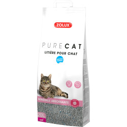 Litiere Litière pure cat minérale absorbante parfumée 20 litres soit 13 kg pour chats