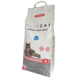 Litiere Litière pure cat minérale absorbante parfumée 20 litres soit 13 kg pour chats