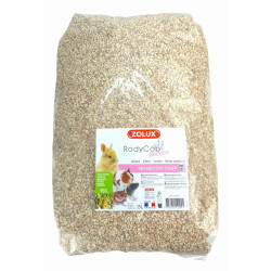 zolux Ninhada rodycob natural 15 litros 5,18 kg, para pequenos mamíferos Lixo e aparas de roedores