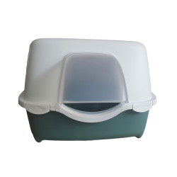 Stefanplast Inodoro para gatos de exterior 56 x 55 x 39 cm verde Casa de baños