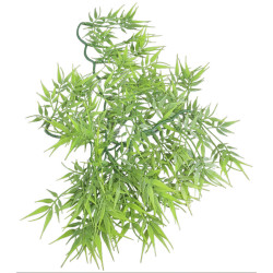 animallparadise Pflanze aus Kunststoff Bambusblätter ca. 46 cm. Dekoration und anderes