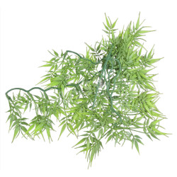 animallparadise Planta de plástico con hojas de bambú de unos 46 cm. Decoración y otros