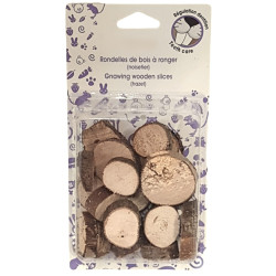 zolux Discos de madera para roedores Aperitivos y suplementos