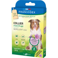 Francodex Insectenwerende Halsband 75 cm versterkte formule voor honden vanaf 20 kg halsband voor ongediertebestrijding