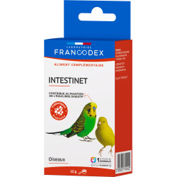Francodex Intestinet utrzymuje równowagę trawienną 10 g dla ptaków Complément alimentaire