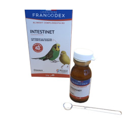 Francodex Intestinet hält die Verdauung im Gleichgewicht 10 g für Vögel Nahrungsergänzungsmittel