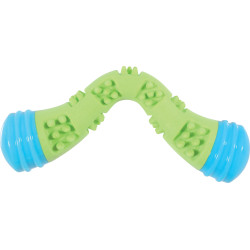 zolux Hundespielzeug Boomerang Sunset 23 cm grün Quietschspielzeug für Hunde