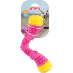 zolux Boomerang Sunset 23 cm brinquedo rosa para cão Brinquedos de ranger para cães
