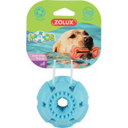 zolux Bola de brinquedo Moos ø8 cm TPR azul flutuante para cães Bolas de Cão