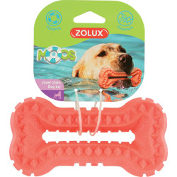 zolux Os Moos Giocattolo galleggiante in TPR 16 cm x 3 cm per cani Palline per cani