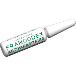 Francodex 4 Insect Repellent Pipettes for Dogs from 10 kg to 20 kg reinforced formula Pest Control Pipettes