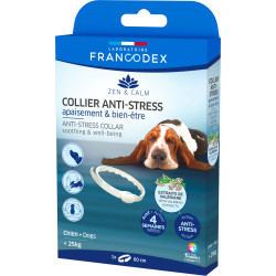 Francodex Coleira anti-stress de 60 cm para cães Anti-Stress