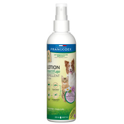 Francodex Insektenschutz-Lotion 250 ml verstärkte Formel Für Hunde und Katzen schädlingsbekämpfungsmittel