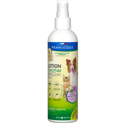 Francodex Lozione repellente per insetti 250 ml Formula rinforzata per cani e gatti antiparassitario