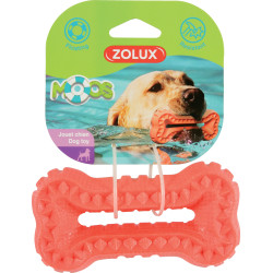 zolux Os Moos Giocattolo galleggiante in TPR per cani 13 cm x 2,5 cm Giocattolo per cani