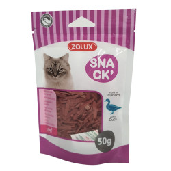 zolux Mini eendenreepjes 50 g voor katten Kattensnoepjes