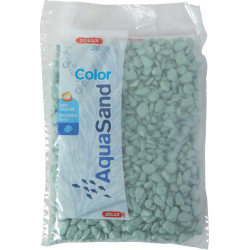 zolux Aqua Sand ekaï cascalho verde 5/12 mm 1 kg saco para aquário Solos, substratos