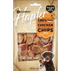 Poulet Friandises chips poulet Hapki 85 g pour chien