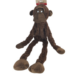 Flamingo Madina Brown Monkey Toy 100cm para cães Brinquedos de ranger para cães