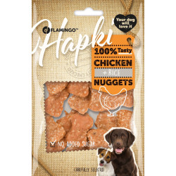 Flamingo Hapki Nuggets chicken and rice treats 85 g for dogs Chicken