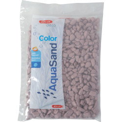 zolux Aqua Sand ekaï cascalho rosa 5/12 mm 1 kg saco para aquário Solos, substratos