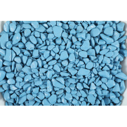 Sols, substrats Gravier aqua Sand ekaï bleu 5/12 mm sac de 1 kg aquarium