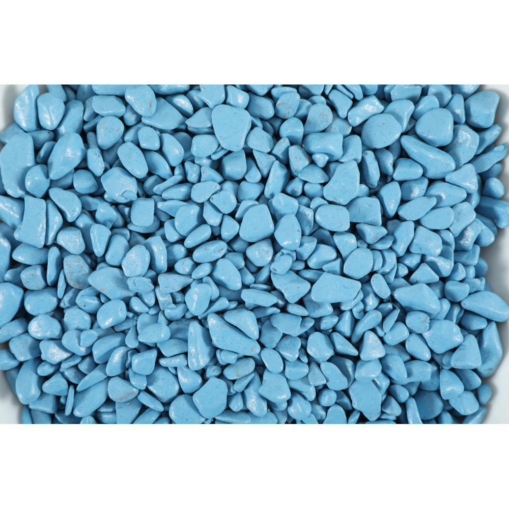 zolux Aqua Sand ekaï cascalho azul 5/12 mm 1 kg saco para aquário Solos, substratos