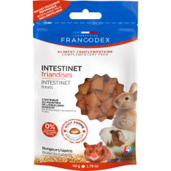Francodex Intestinet traktaties 50 g voor konijnen en knaagdieren Snacks en supplementen