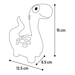 Flamingo 15 cm hoog paars latex dinosaurus speelgoed voor honden Piepende speeltjes voor honden