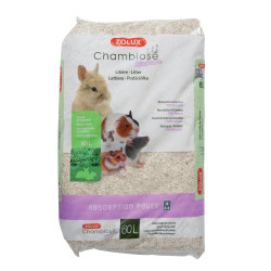 zolux Chambiose natural litter 60 L -7 kg for rodents Litter and shavings for rodents