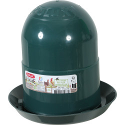 zolux Alimentador de silo em plástico reciclado 2 kg verde para quintal Alimentador