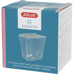 zolux Tanque de aquário isolado com tampa 13 x 10 x 13 cm Saúde, cuidados com o peixe