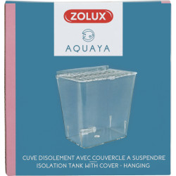zolux Acuario aislado con tapa 13 x 10 x 13 cm Salud, cuidado de los peces